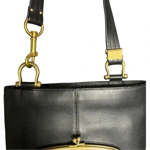 Coach x Chelsea Champlain Bonnie Cashin Sling Bag Kisslock & Tattoo Graphics - Picture 6 of 8